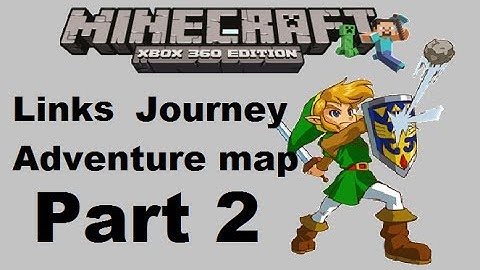 Minecraft xbox 360 edition: Links Journey Adventure map - Part 2