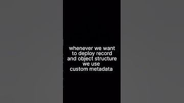 Custom Setting & Custom Metadata in Salesforce #shorts  #viral #shortvideo  #salesforceknowledge