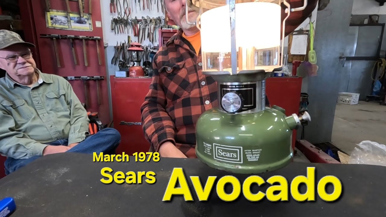 Will this 46 year old Sears Avocado green lantern light? It needed