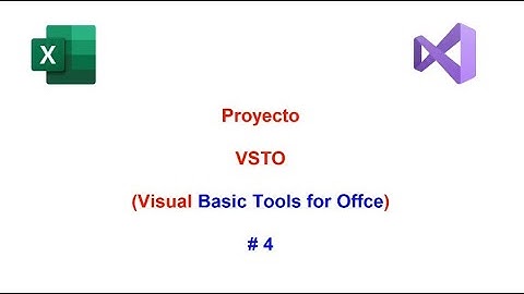 Proyecto VSTO Visual Studio Tools for Office # 4