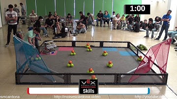 VEX Nothing But Net - Robot Skills 12 - Liga Puertorriqueña de Robotica VEX - Final