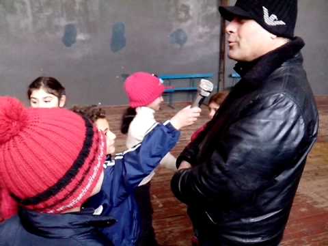 სპორტის მასწავლებელთან