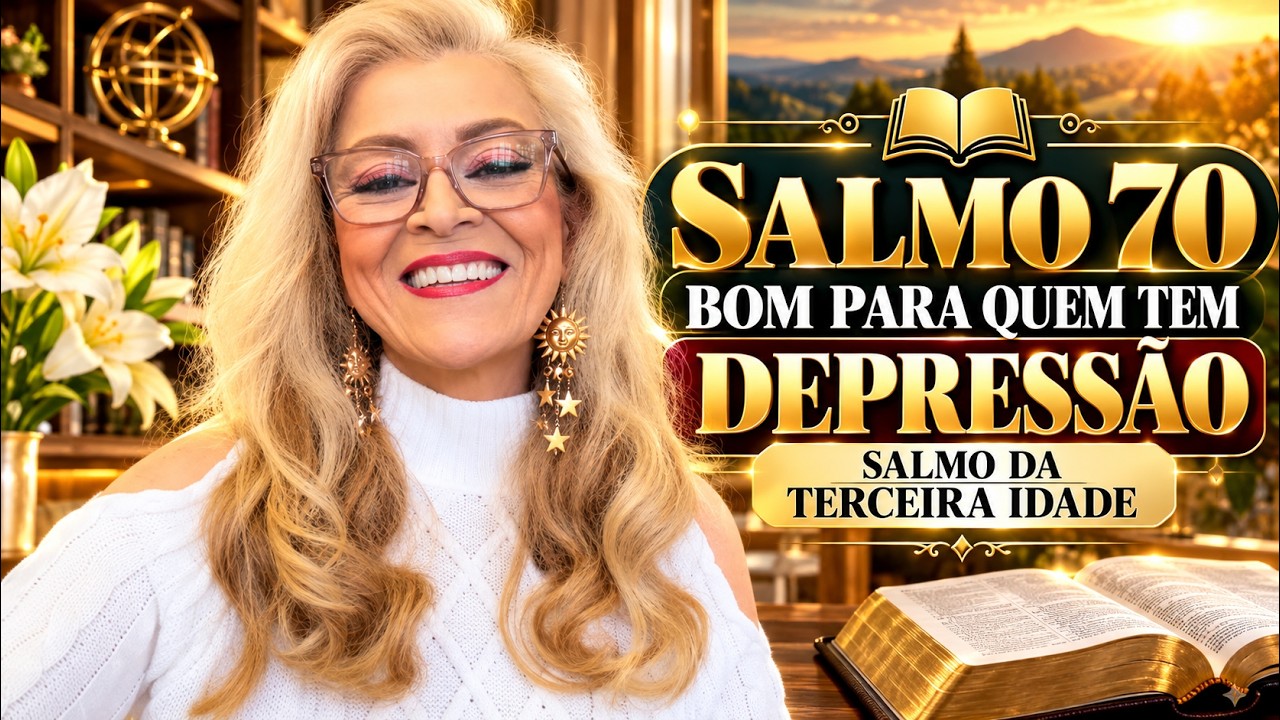 SALMO 70: BOM PARA QUEM TEM DEPRESSÃO - SALMO DA TERCEIRA IDADE