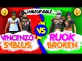 Vincenzo + Syblus Vs RUOK FF + Broken Gaming || Free Fire Insane  Battle b/w Clash of Gods - Nonstop