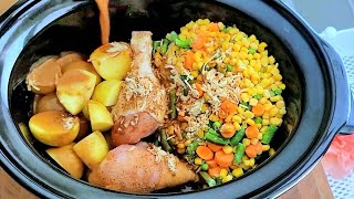 3 Slow Cooker CHICKEN Recipes EASY!