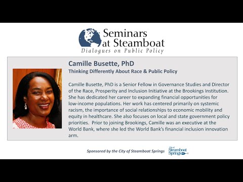 Seminars at Steamboat : Camille Busette