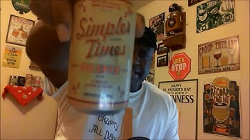 Rod J BeerVentures | Minhas Simpler Times Pilsner Beer Review (5.5% ABV)