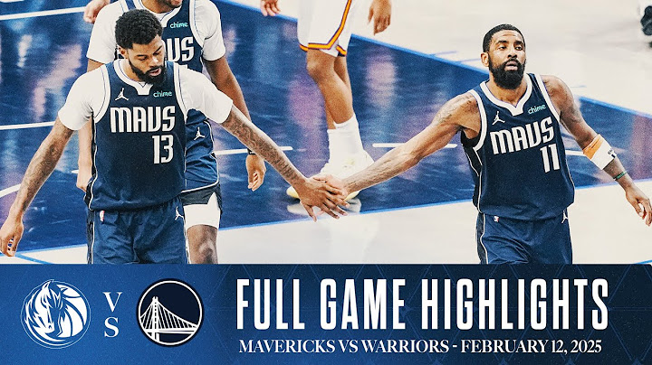 Dallas Mavericks Highlights vs. Golden State Warriors | February 12, 2025
