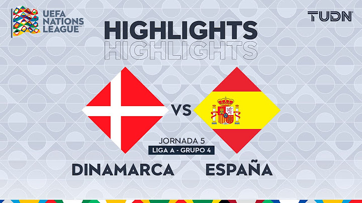 HIGHLIGHTS - Denmark vs Spain | UEFA Nations League 2024 | TUDN