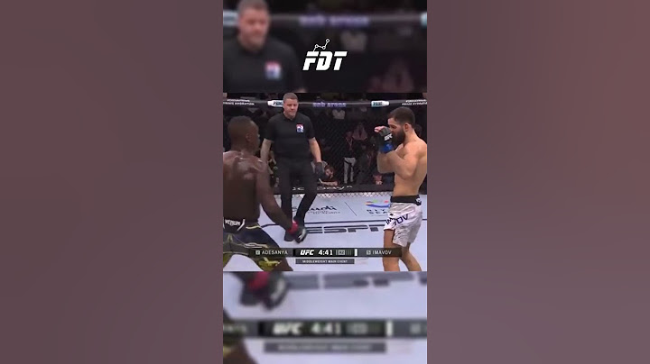 Nassourdine Imavov shocks the MMA world with a devastating KO over Israel Adesanya