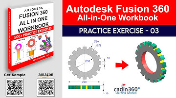 Fusion 360 Tutorial for Beginners – Exercise #3 | 3D Modeling from 2D Drawing - Day 3