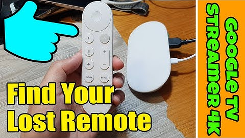 🔍 How to Find Your Lost Remote on Google TV Streamer 4K 📺
