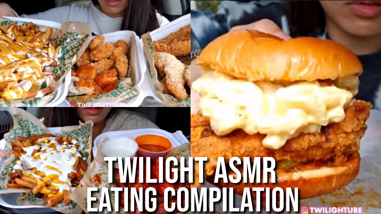 🌟TWILIGHT ASMR 🌟|ASMR EATING| EATING COMPILATION 💕💕