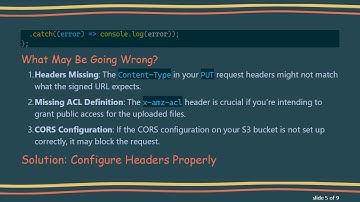 Solving the 403 Forbidden Error on PUT Requests for S3 Image Uploads Using Lambda