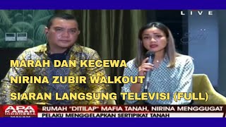 Nirina Zubir Walk Out Dari Siaran Langsung TV One Karena Kecewa (Full)