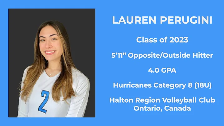 Lauren Perugini #2 | 5'11" OPP/OH Class of 2023 | ...
