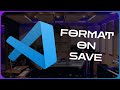 Format Python code ON SAVE in Visual Studio Code