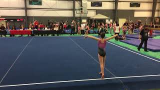 2018 level 8 age 10 floor (9.800 Regionals)