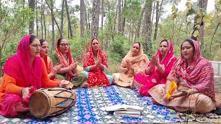 #bhajan बागे फूल खिलेया ओ खिलेया लाल रंग दा ।।यूट्यूब पर पहली बार यह भजन With Lyrics🙏🏻
