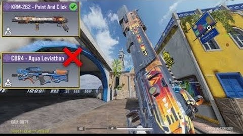 Why Use CBR4 When You Have KRM-262 CODM!