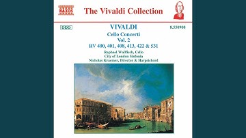 Cello Concerto in C Minor, RV 401: III. Allegro ma non molto