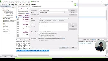 Spring Boot example of Annotation @Component, @Scope and @Autowire(Dependency Injection)