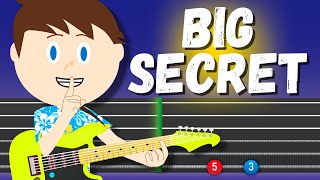 Guitar Lesson for Kids - Episode 6 - Big Secret #guitar #kids