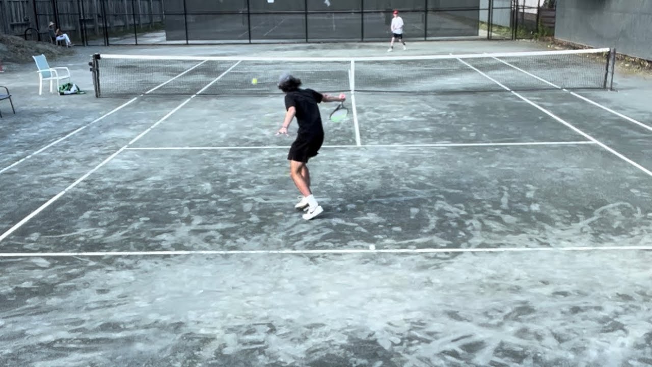 High school Tennis Match - Tyler Blanz (UTR 8.82) vs Lucas Schreiner (3.90) - GR vs Seton Hall