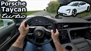2021 Porsche Taycan Turbo | POV test drive
