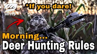Should You Ever Hunt Deer In The morning?