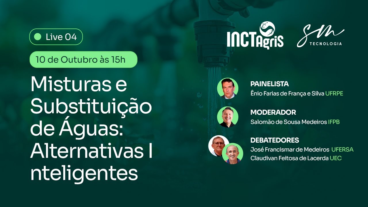 Misturas e Substituição de Águas: Alternativas Inteligentes