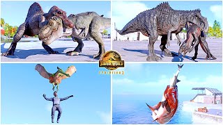 Some of The Most Favorite Dinosaur & Reptiles Animations Part 3 🦖 Jurassic World Evolution 2 - JWE