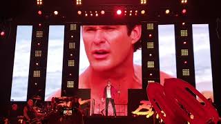 David Hasselhoff Oberhausen 18.10.2019 - I'm always here (Baywatch Theme)