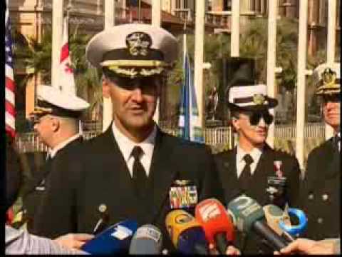 ამერიკული ხომალდი USS Mount Whitney ბათუმის ნავსადგურში შემოვიდა