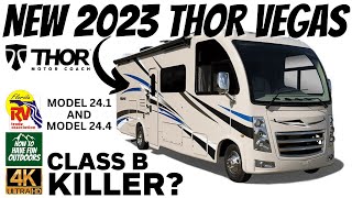 Class B RV Killer! 2023 Thor Vegas Mini Class A RV in 4K