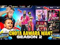 Chota aawara got 99 level season 2 hiphop account   free fire