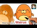 How to Draw a Baby Walrus Easy | Squishmallows