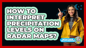 How To Interpret Precipitation Levels On Radar Maps?