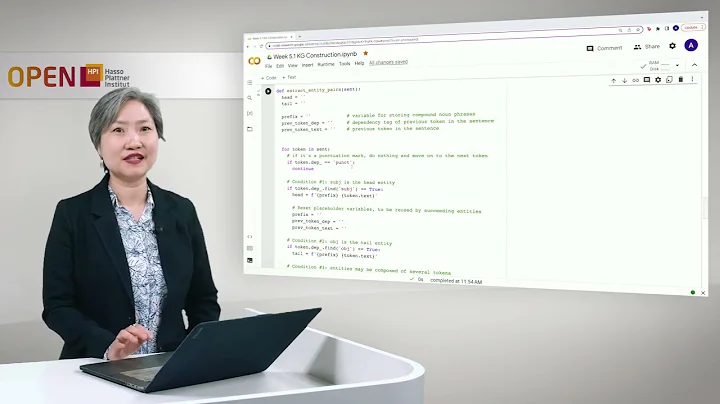 Knowledge Graphs - Hands-On 5.1 NLP and Knowledge Graph Construction