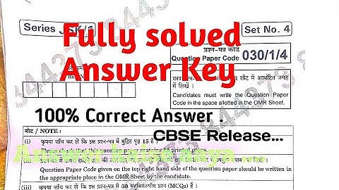 Answer key of Mathematics (standard) Term-1 set-4 2021 // Class10