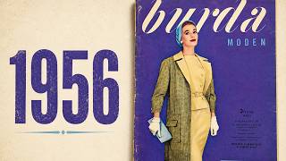 Flipping Through Burda Moden March 1956 Vintage Fashion Archive
