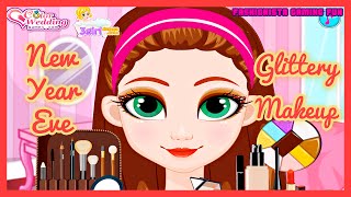 New Year Eve Glittery Makeup- Fun Online Fashion Makeover Games for Girls Teens screenshot 1
