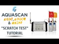 AQUASCAN Real-Time Correlator "Scratch Test"