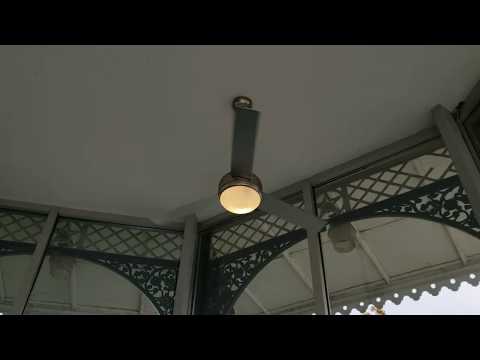 2 Casablanca Zephyr Ceiling Fans In My House Youtube