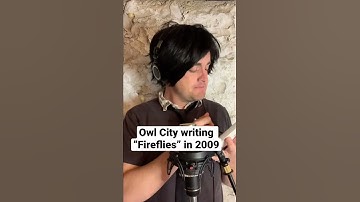 Thumbnail of How Owl City wrote “Fireflies” in 2009. What a BANGER 🔥