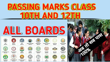 Class 10th and 12th Passing marks in board 2023 #class_10th_and_12th_passing_percentage%_in_board