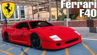 Ferrari F40 Complete Review | Car Parking Multiplayer