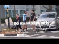 6apr2024  when driver  cyclist meet at zebra crossing at yishun