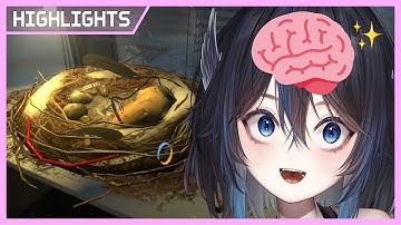 BIG BRAIN crow girl solves puzzles | Portal 2 First Playthrough 【HIGHLIGHTS】