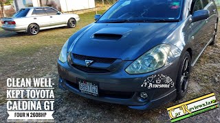 Extremely Clean, Stock, Well-kept Toyota Caldina GT Four N || 260BHP 🏭 《Old But Nu Cold》#Subscribe